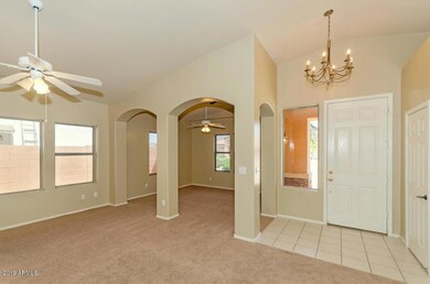 8799 E Rainier Dr view from hall to LR d