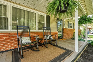 Quiet front porch