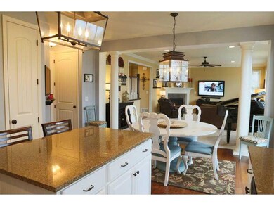 Kitchen. This bright, open kitchen flows beautiful