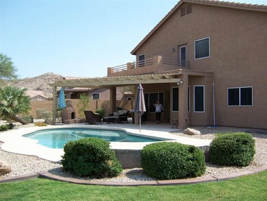 Looking at back yard