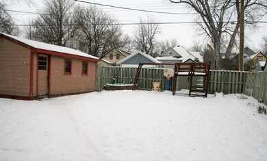 Back yard & Garage
