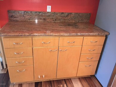 Extensive cabinetry