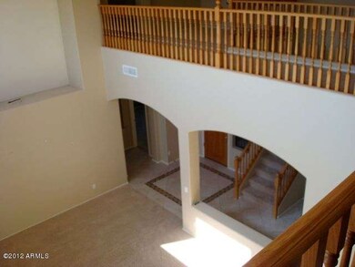 Front entry from the loft area