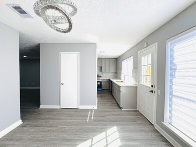 Wide hallways and smooth, beautiful flooring lead