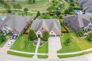 Beautiful aerial view to show off the beautiful lot.