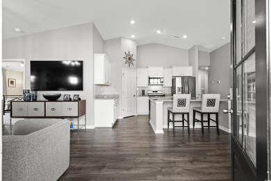 Kitchen featuring appliances with stainless steel 