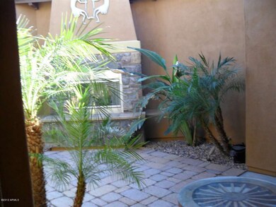 Front Courtyard/Fireplace