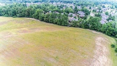 Aerial view of residential area
