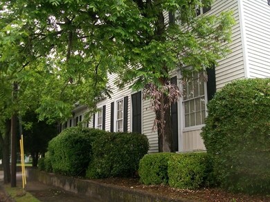 South side of building