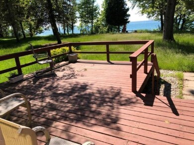 Deck View of Lake Michigan