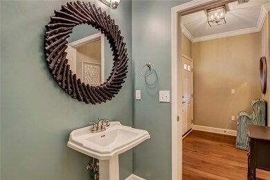 Downstairs half-bath