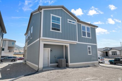 View of front of home featuring board and batten siding