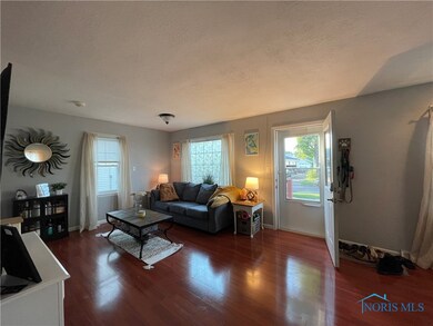 Living Room with New Flooring