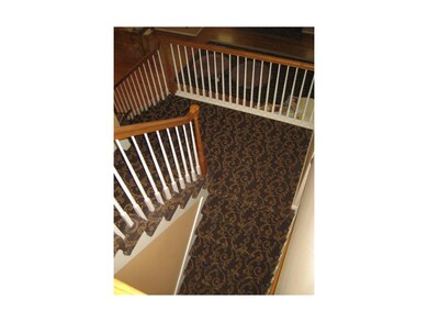 Front and Back Staircase with new designer carpet