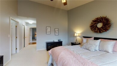 Master bedroom is spacious and has a very large wa