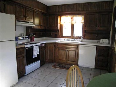 Open kitchen with nice pantry