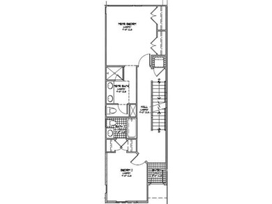 Floor plan of entry level