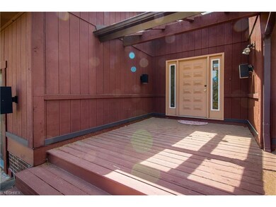 Entrance to the home