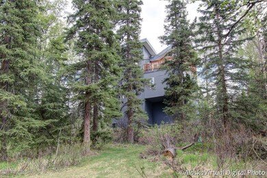 Exterior thru the trees