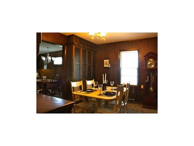 Dining room could also serve as den or office