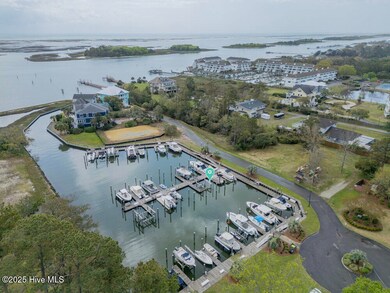 Aerial of Boat Slip