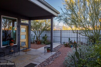 Patio and yard