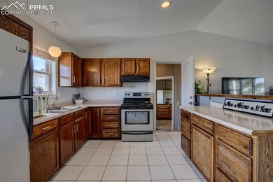 Kitchen with Tile Floors!