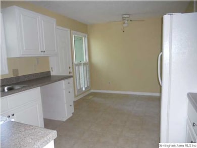 Kitchen & separate eating area