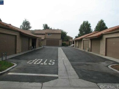 Driveway in back of unit
