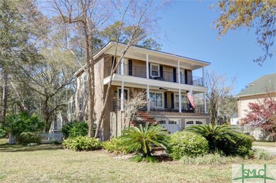 Nestled on a Beautiful Wilmington Island Wooded Pr