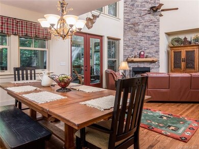 Dining area looking to great room