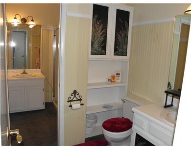 Master Bath/Spa. Hand painted inlays in the cabine