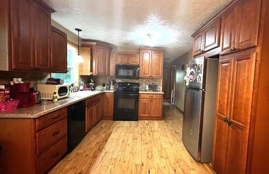 Large kitchen.