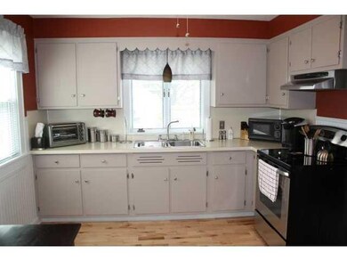 Kitchen. Updated kitchen with gorgeous maple hardw