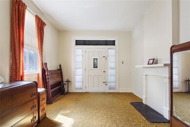 This is a look back to the front door - notice the