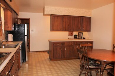 Kitchen with Separate Desk Area and Eat in Kitchen