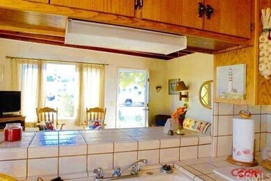Looking out to the living area.