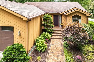 Beautiful brick walkway to the front porch