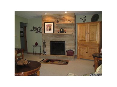 Nice size room with Woodburning Fireplace
