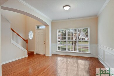 Entrance view from the formal dining room.