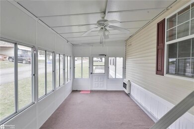 All year round heated, enclosed porch