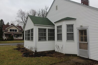 Side entrance