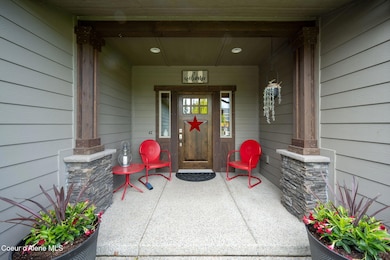 Covered front porch