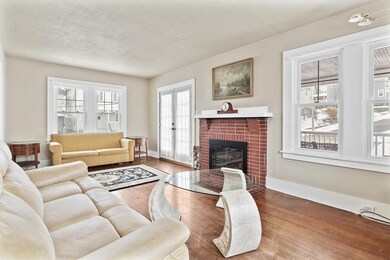 The opposite view of the living room.