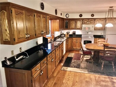 Granite custom kitchen plenty of room for Thanksgi