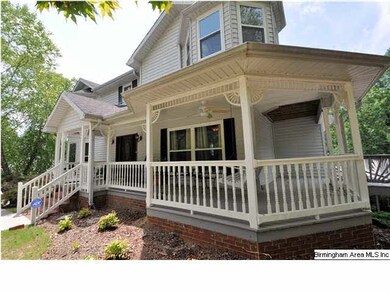 Wrap-around side porch!