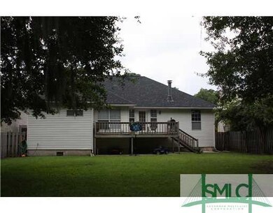 Other. Back of house and deck
