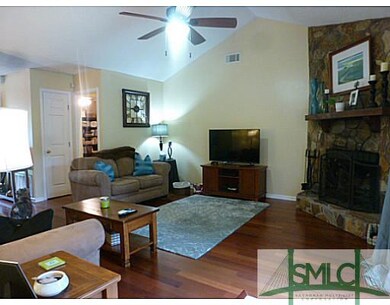 Living Room. Brazilian cherry floors