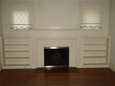 Living room fireplace