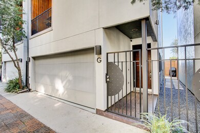 Gated entrance.